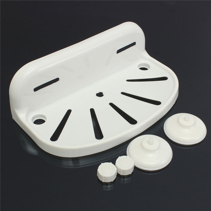 useful 1pc new type vacuum compression strong suction cup storage wall shelf bathroom kitchen frame