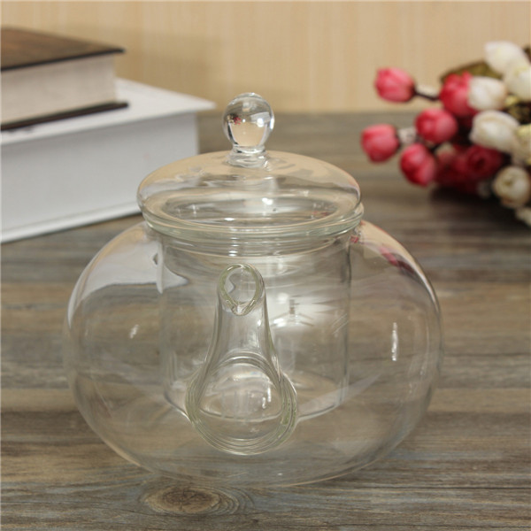 useful 800ml flower coffee glass tea pot large blooming chinese glass teapots heat resistant glass tea pots infuser