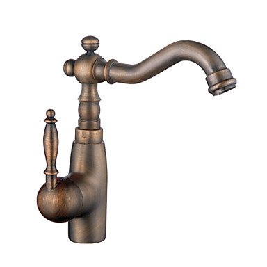 new [five years quality assurance] centerset antique brass kitchen faucet