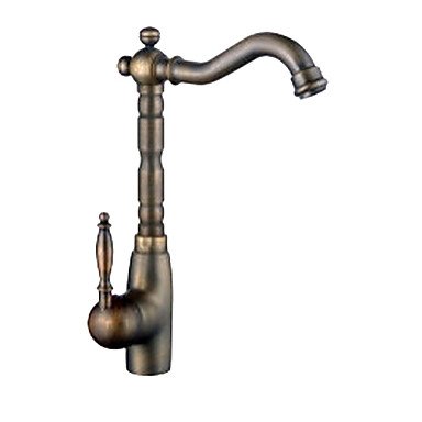 new [five years quality assurance] classic antique brass kitchen faucet