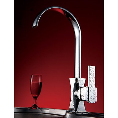 new [five years quality assurance] solid brass morden kitchen faucet (chrome finish)