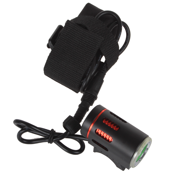 1200 lumen cree xm-l2 led mini front bicycle light bike head lamp & led headlight headlamp + battery pack