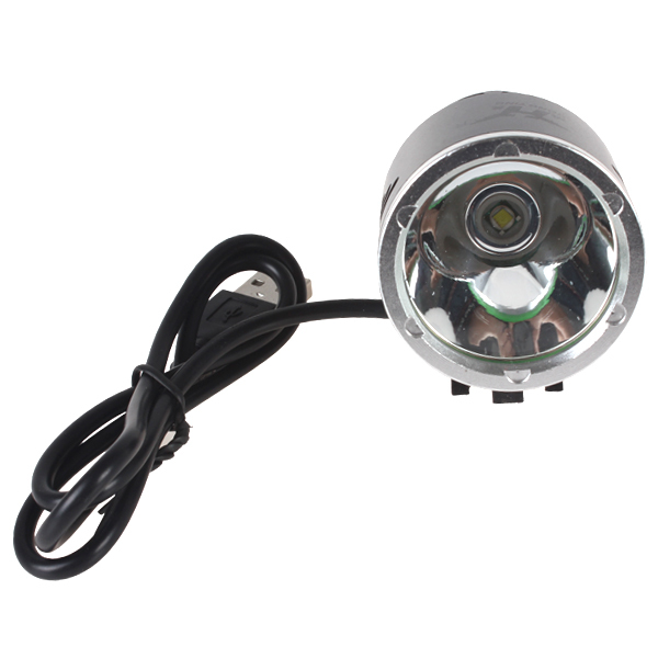 1200 lumen cree xml t6 led usb bike light front bicycle lamp & led headlight headlamp with 3 modes high / low / strobe