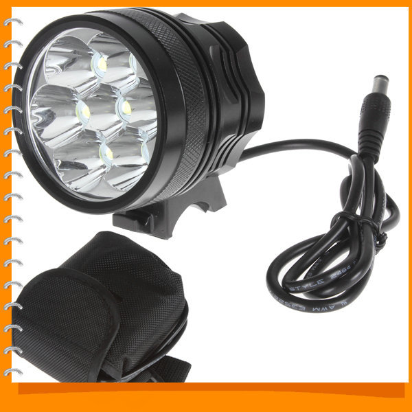 2800 lumens 7x cree xml t6 super bright led front bicycle torch light led bike cycling lamp 3 mode + 8000mah battery pack 2800 lumens 7x cree xml t6 super bright led front bicycle torch light led bike cycling lamp 3 mode + 8000mah battery pack