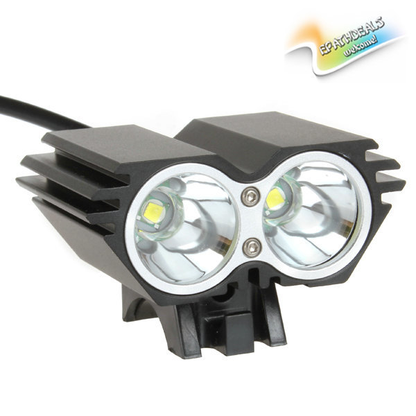 5000lm super bright cree xml u2 led bike light lamp waterproof 4 modes front led bicycle light (no battery)