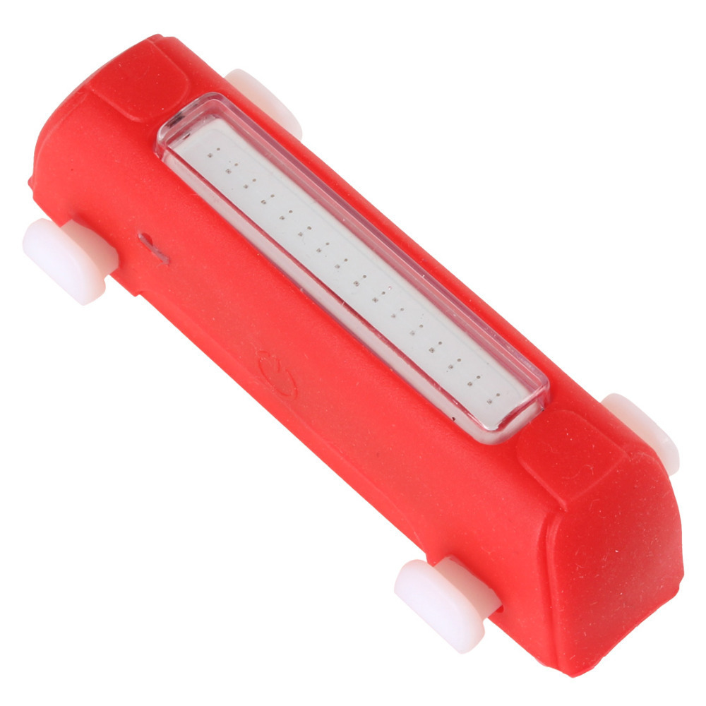 red light usb rechargeable tail light taillight 4 modes led bike front / rear lamp cycling bicycle safety warning light pack