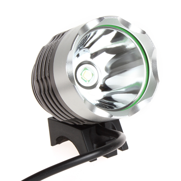 securitying 1200lm cree xml t6 led headlamp headlight & bicycle head light bike lamp+ battery & adapter