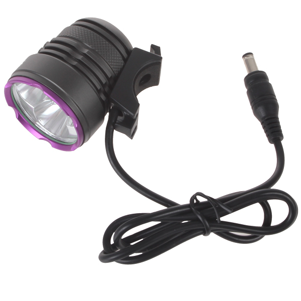 securitying 2400lm 3 x cree xm-l2 led waterproof mini bicycle light front bike lamp for cycling + 8000mah battery pack & charger