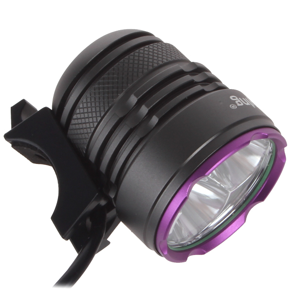 securitying 2400lm 3 x cree xm-l2 led waterproof mini bicycle light front bike lamp for cycling + 8000mah battery pack & charger