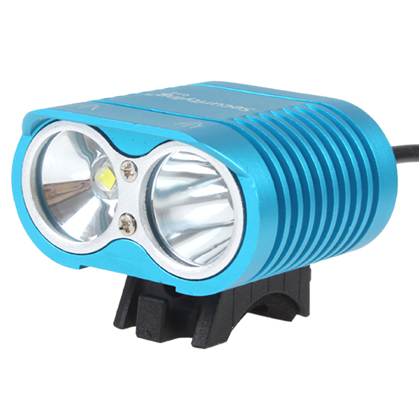 securitying 3000lm led bike light 2 x cree xm-l2 u2-1a led front bicycle light lamp with long / short range ( no battery )