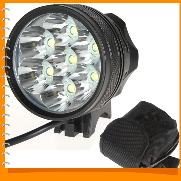securitying 3200lm bright 7 x cree xml t6 led front bike light 3 modes bike cycling lamp + 8000mah rechargeable battery pack securitying 3200lm bright 7 x cree xml t6 led front bike light 3 modes bike cycling lamp + 8000mah rechargeable battery pack