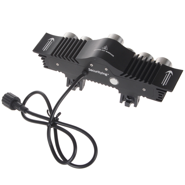 securitying 4200lm 7pcs cree xm-l2 led bicycle light cycling bike lamp with temperature control + 7800mah battery pack & charger