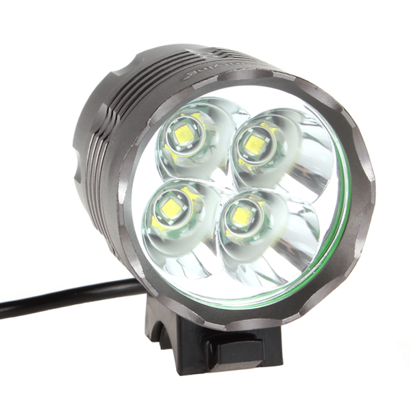 ! securitying 4800lm cree lb-xl t6 led bicycle light bike head lamp front & headlight headlamp + battery pack