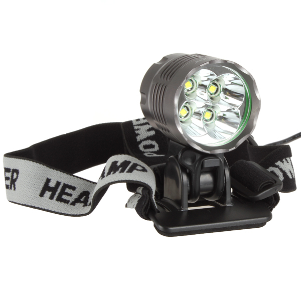 ! securitying 4800lm cree lb-xl t6 led bicycle light bike head lamp front & headlight headlamp + battery pack
