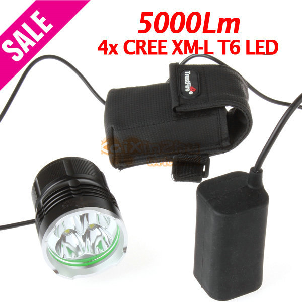 securitying 5000 lumen super bright 4 x cree xml t6 led bicycle light bike lamp for cycling + 4000mah battery pack + charger securitying 5000 lumen super bright 4 x cree xml t6 led bicycle light bike lamp for cycling + 4000mah battery pack + charger