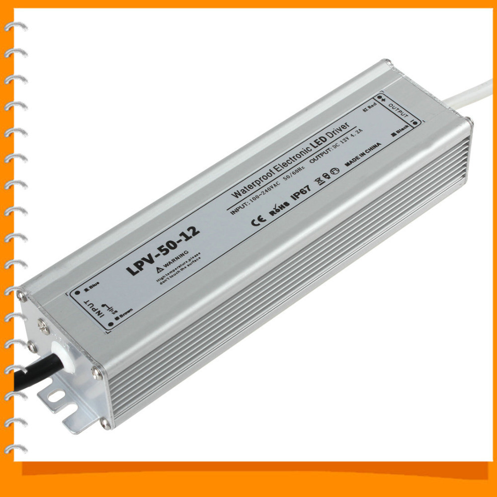 12v 50w ip67 waterproof electronic led driver led strip power switch ac dc transformer for led strip light power supply adapter 12v 50w ip67 waterproof electronic led driver led strip power switch ac dc transformer for led strip light power supply adapter