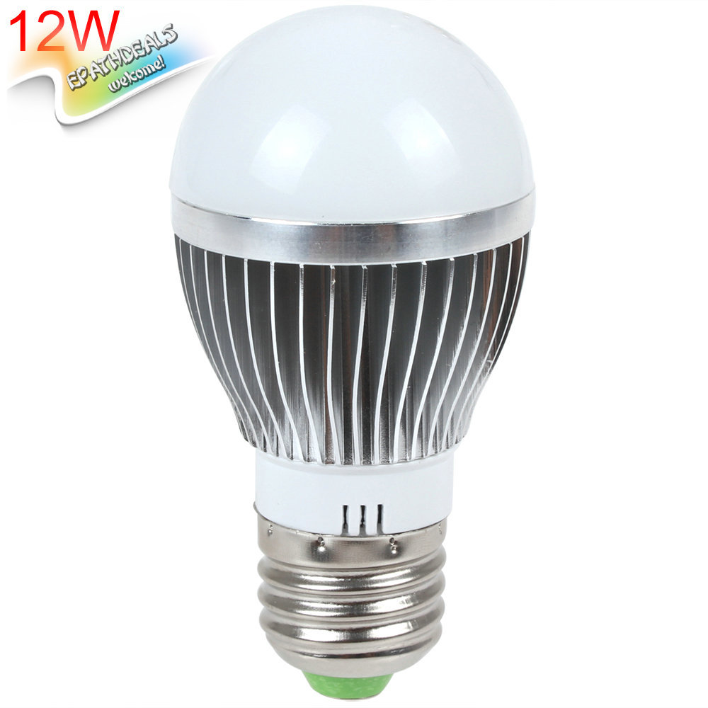 12w e27 85v - 265v 110lm 12 x 5730 led bulb energy-saving white / warm white light led lamp bulb for home use lighting