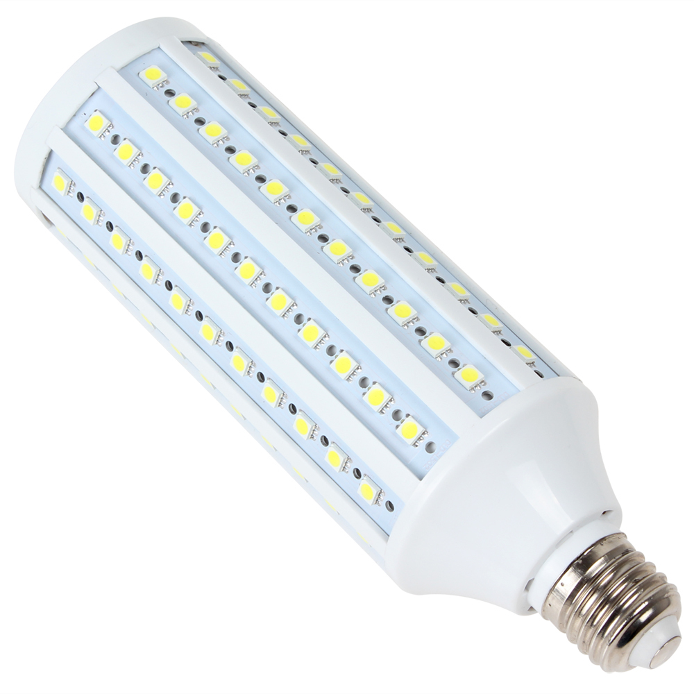 26w e27 132 x 5050 smd led corn light bulb 2500 ~ 3000lm high bright white / warm white e27 led corn light lamp