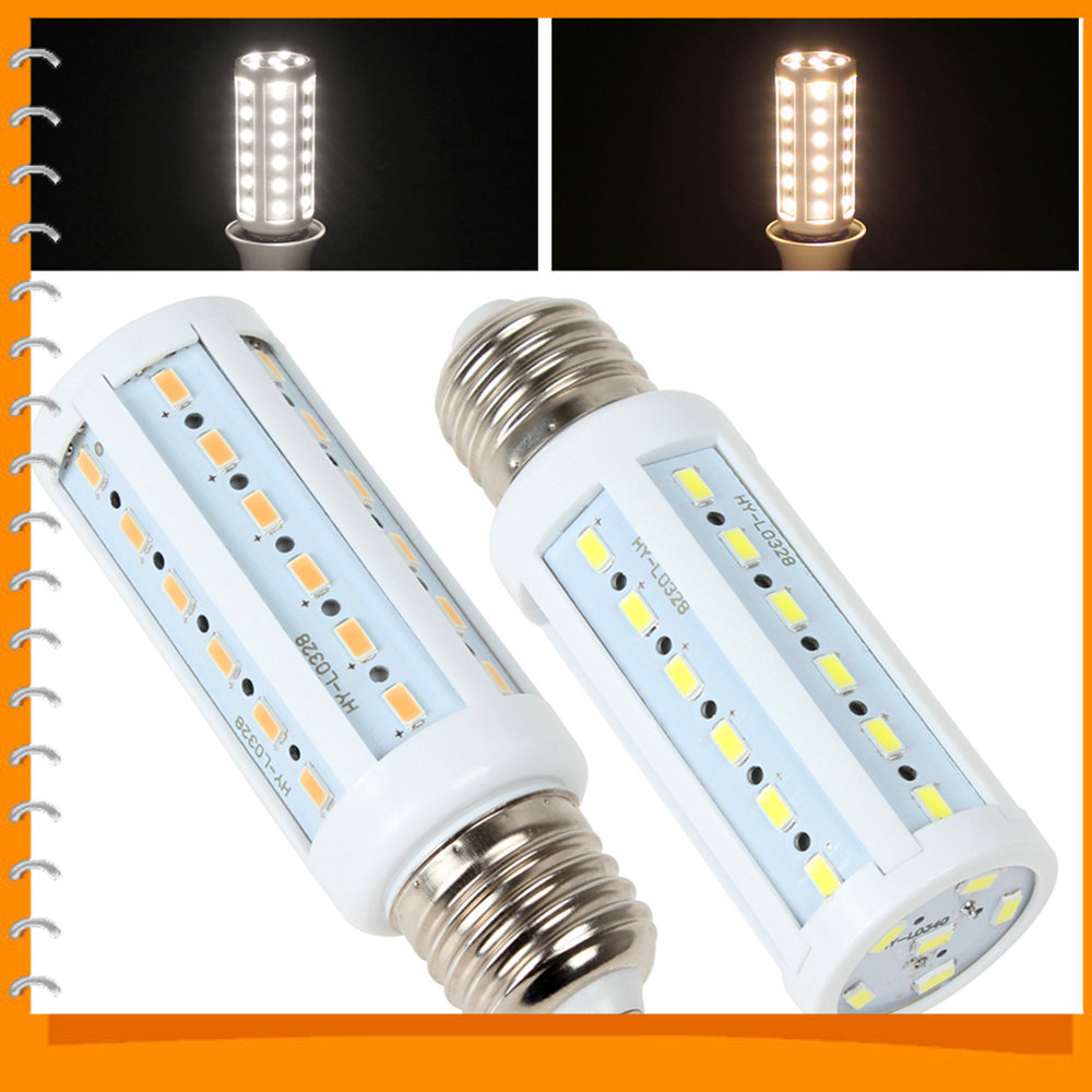 2pcs! e27 9w 42 x 5730 smd led corn light bulb 1000 ~ 1500lm warm white / white light e27 led corn bulb lamp