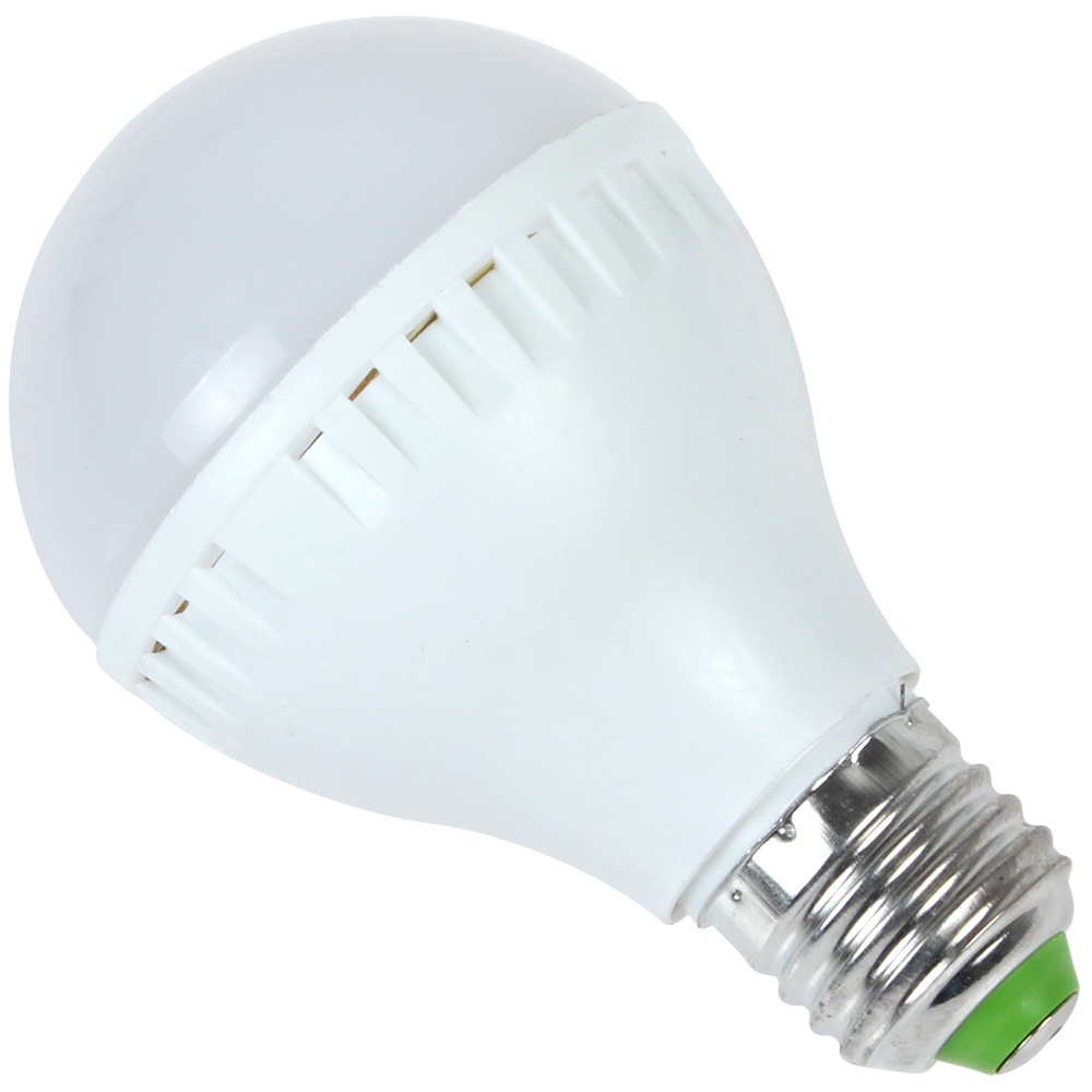 2pcs! energy-saving 7w e27 220v 12 x 2835 led bulb white / warm white light led lamp bulb for home use dropship & whole