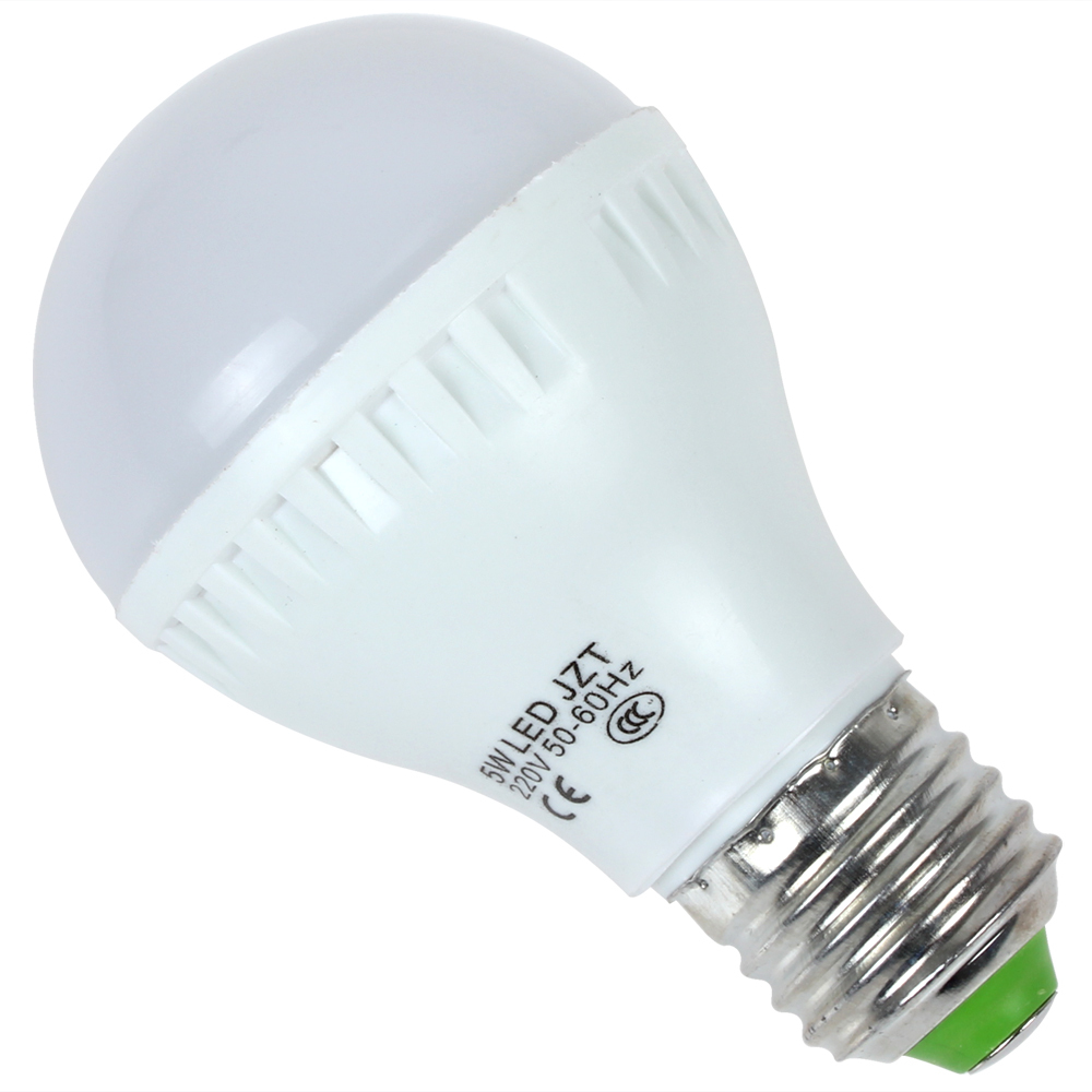 3pcs! 5w e27 220v 12 x 2835 led bulb energy-saving led light lamp bulb for home use dropship ( white / warm white light )