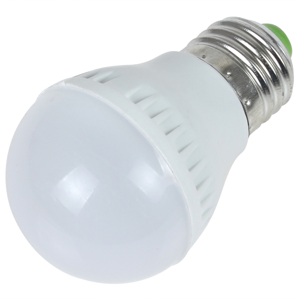 5pcs! 3w e27 220v 12 x 2835 led bulb white / warm white light energy-saving led light lamp bulb for home / commercial use