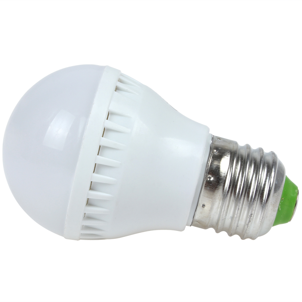 5pcs! 3w e27 220v 12 x 2835 led bulb white / warm white light energy-saving led light lamp bulb for home / commercial use