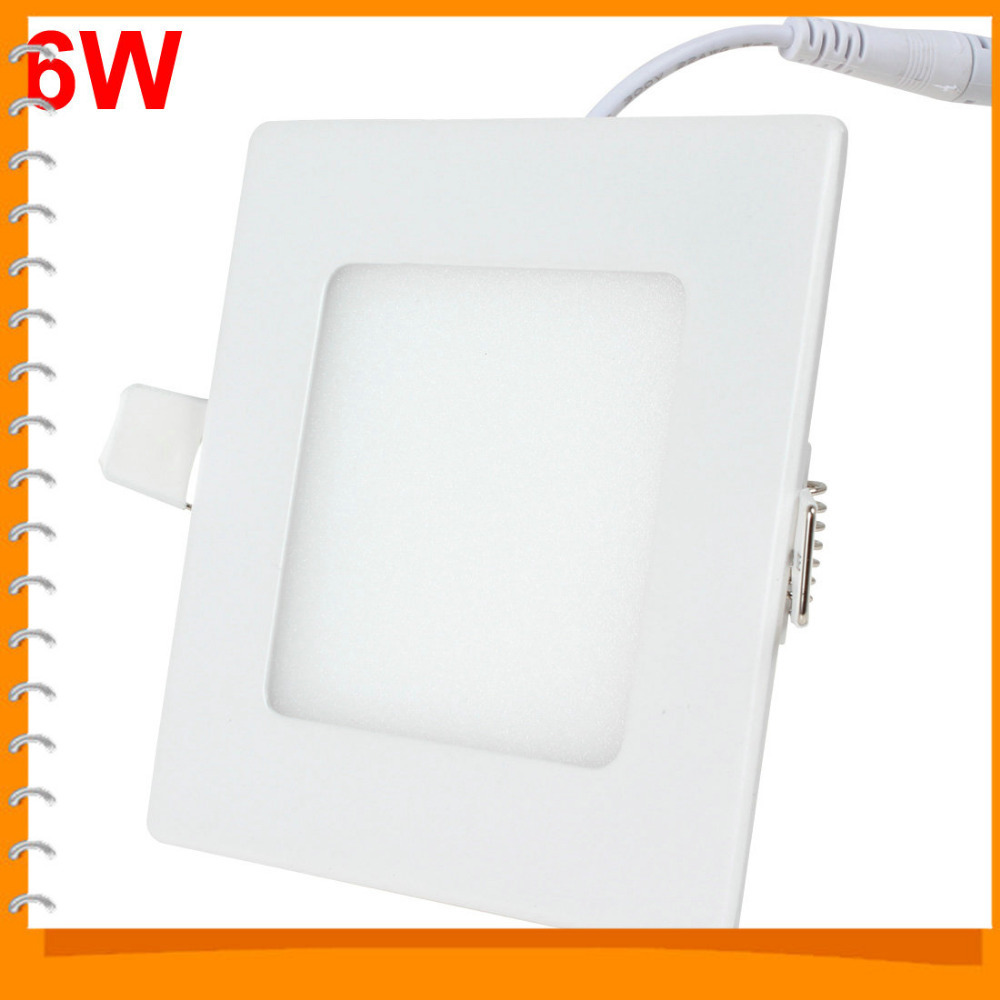 6w ultra thin square led panel light warm white / white light energy saving ceiling lamp 6w ultra thin square led panel light warm white / white light energy saving ceiling lamp