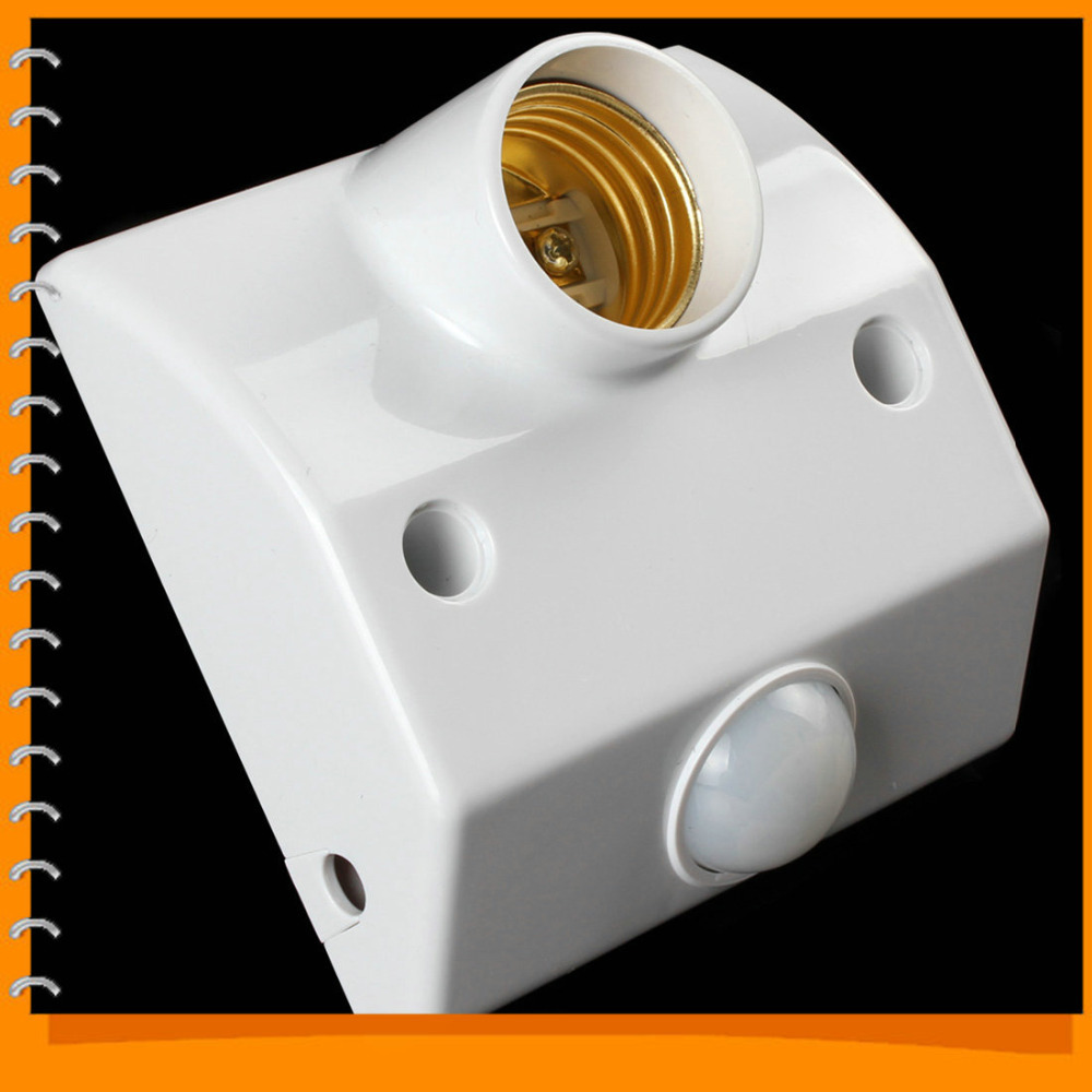 ac 86-265v led bulb light e27 lamp base holder body infrared ir sensor automatic pir motion detector wall lamp socket holder ac 86-265v led bulb light e27 lamp base holder body infrared ir sensor automatic pir motion detector wall lamp socket holder