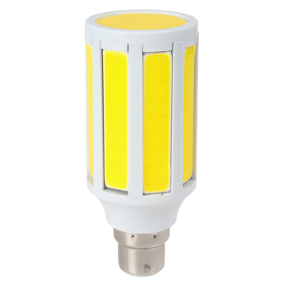 b22 15w 110v / 220v cob led corn bulb ultra bright white / warm white led corn light lamp for home / office