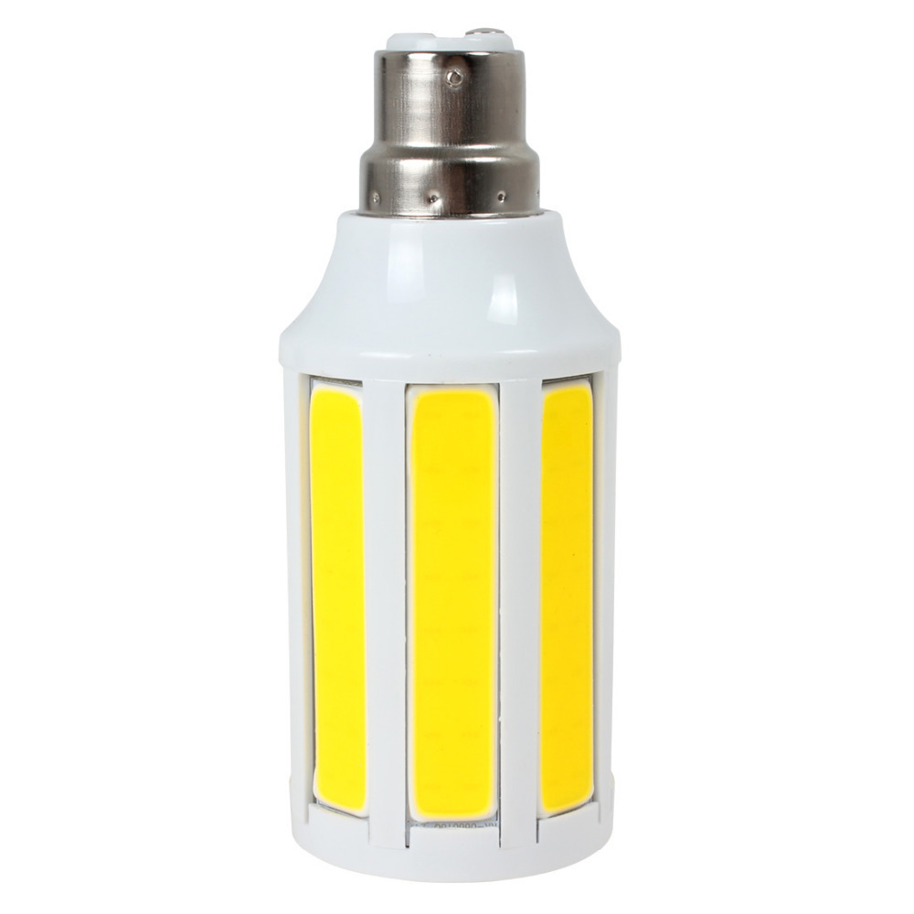 b22 15w 110v / 220v cob led corn bulb ultra bright white / warm white led corn light lamp for home / office