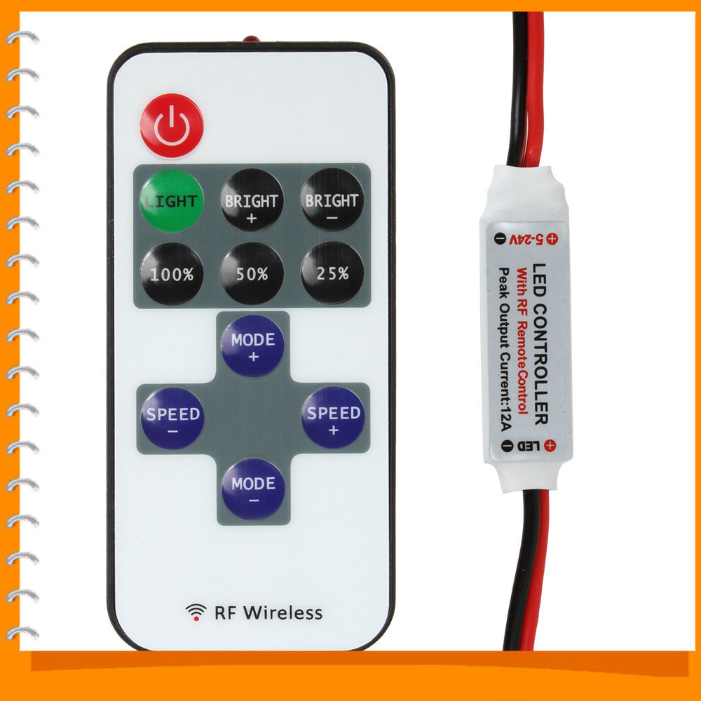 dc 5-24v 11 keys mini remote controller for single color led strip remote control dc 5-24v 11 keys mini remote controller for single color led strip remote control