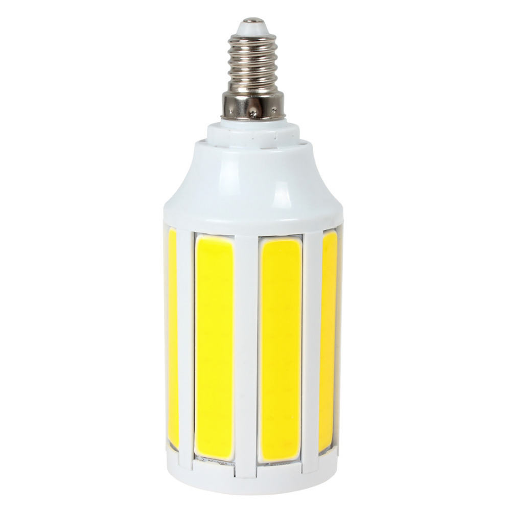 e14 15w 110v / 220v cob led corn bulb ultra bright white / warm white led corn light lamp