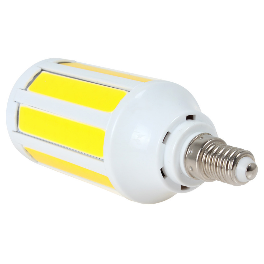 e14 15w 110v / 220v cob led corn bulb ultra bright white / warm white led corn light lamp