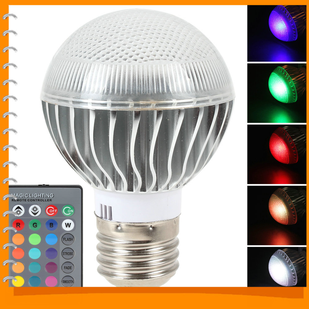 e27 7020 rgb led lamp 3w ac 85-265v rgb cree led bulb light remote control changeable led bulb with 16 colors + remote e27 7020 rgb led lamp 3w ac 85-265v rgb cree led bulb light remote control changeable led bulb with 16 colors + remote