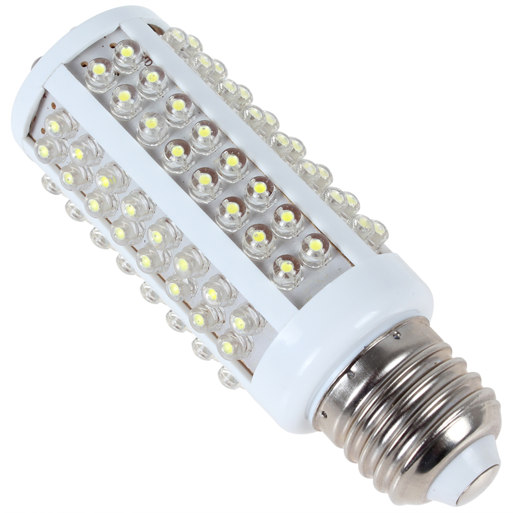 ultra bright 7w 220v e27 led corn bulb lamp 360 degree cold white light led corn light bulb with 108 leds