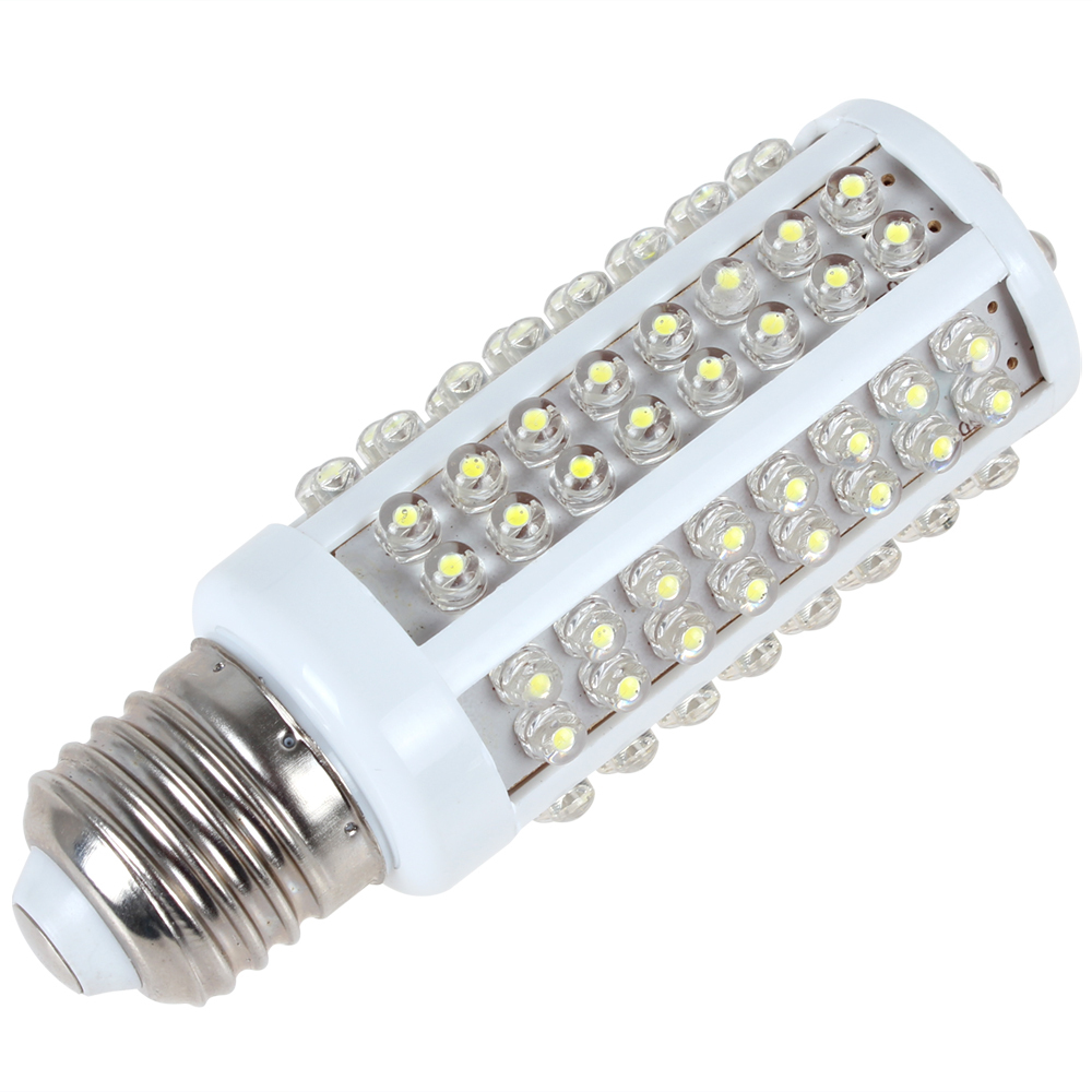 ultra bright 7w 220v e27 led corn bulb lamp 360 degree cold white light led corn light bulb with 108 leds