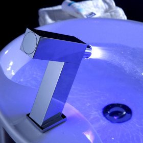 new color changing led kitchen faucet with automatic sensor