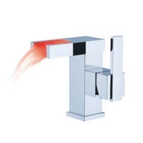 new color changing led waterfall bathroom sink faucet - blade series new color changing led waterfall bathroom sink faucet - blade series