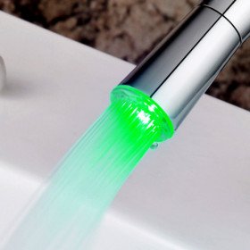new led centerset contemporary chrome bathroom sink faucet