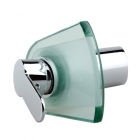 single handle led glass sink faucet