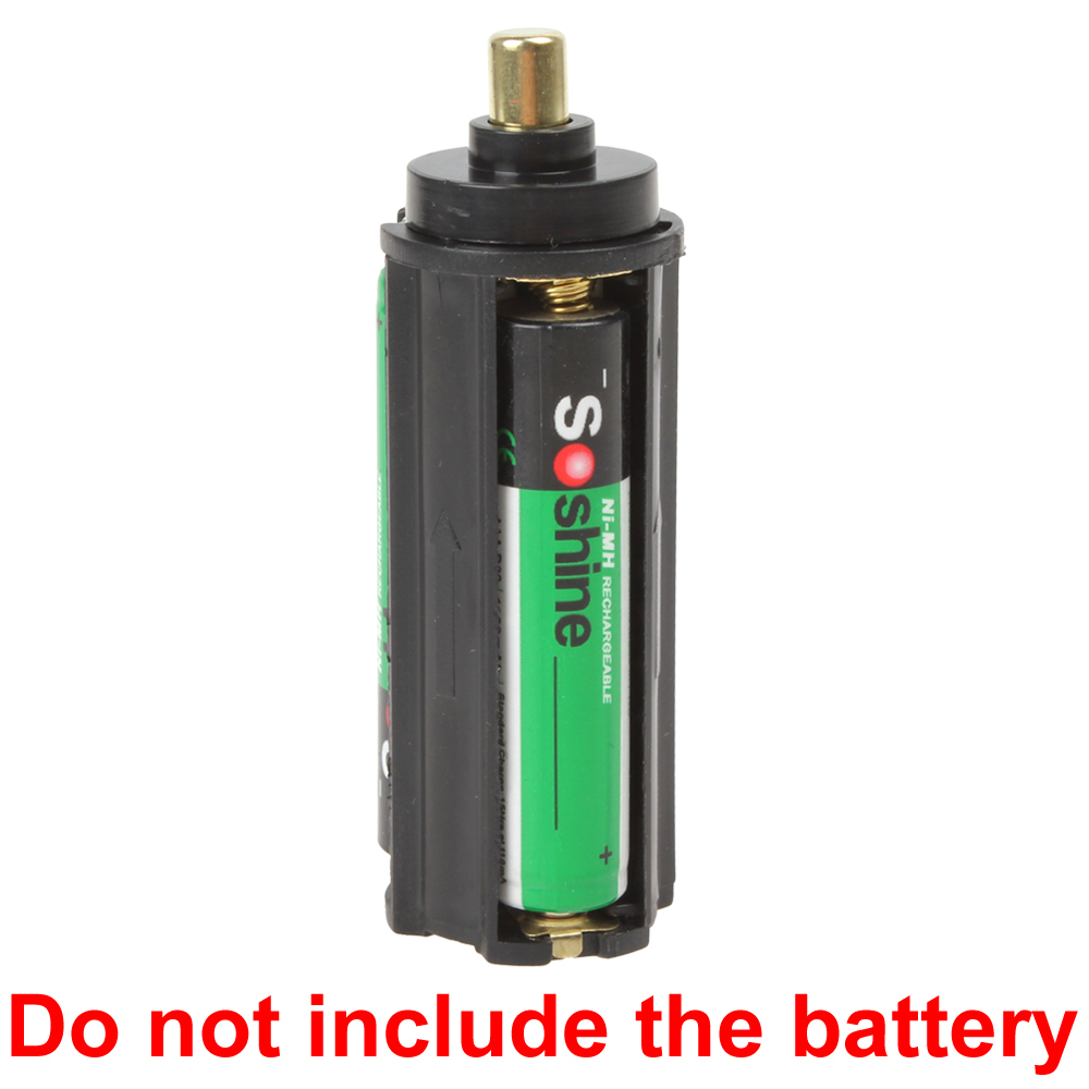 10pcs! lack battery adapter for 3 x aaa battery