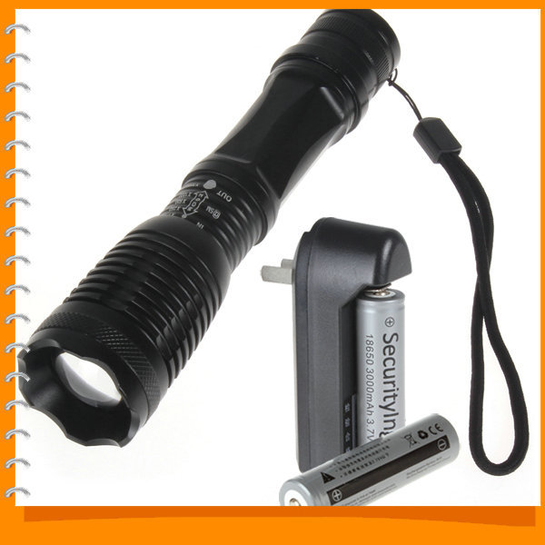 !! 2000 lumens zoomable led flashlight torch waterproof zoom cree lb-xl t6 led flash light + 18650 battery & charger !! 2000 lumens zoomable led flashlight torch waterproof zoom cree lb-xl t6 led flash light + 18650 battery & charger
