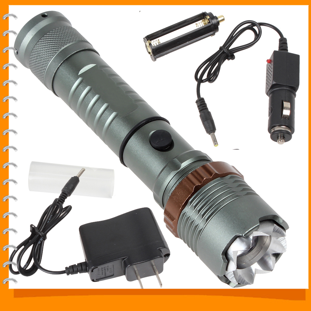 2000lm cree xml t6 led torch zoomable flashlight 7 modes tactical rechargeable led flash light with ac + car charger 2000lm cree xml t6 led torch zoomable flashlight 7 modes tactical rechargeable led flash light with ac + car charger