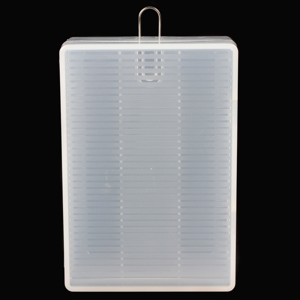 3pcs! portable hard plastic battery storage box case holder for 4 x 26650 batteries