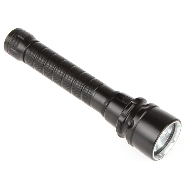 500 lumen cree xml t6 led diving flashlight torch 50m underwater waterproof diver 18650 led flash light