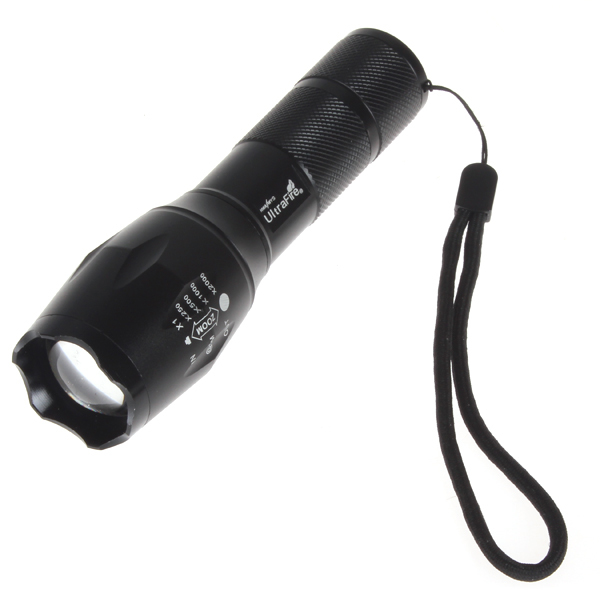 a100 1600 lumen cree lb-xl t6 adjustable led flashlight torch 18650 aaa 5 modes aluminum led flash light