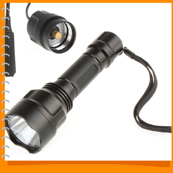 c8 5 mode hight quality 1000 lumen cree xml t6 led flashlight torch 18650 outdoor flash light + remote pressure switch c8 5 mode hight quality 1000 lumen cree xml t6 led flashlight torch 18650 outdoor flash light + remote pressure switch