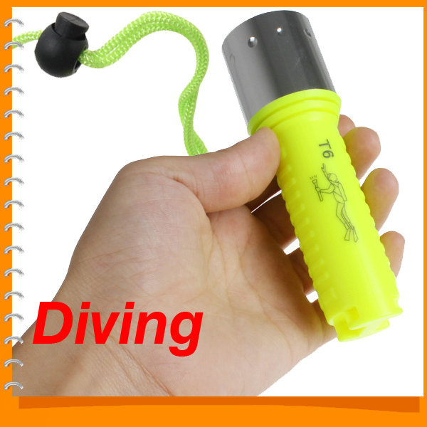 cree xml t6 1600 lumens bright mini led diving flashlight torch 1600lm diver flash light - 25m depth underwater waterproof cree xml t6 1600 lumens bright mini led diving flashlight torch 1600lm diver flash light - 25m depth underwater waterproof