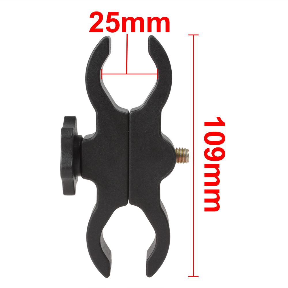 durable adjustable bike flashlight mount bicycle torch holder handlebar led flash light bracket barrel clamp